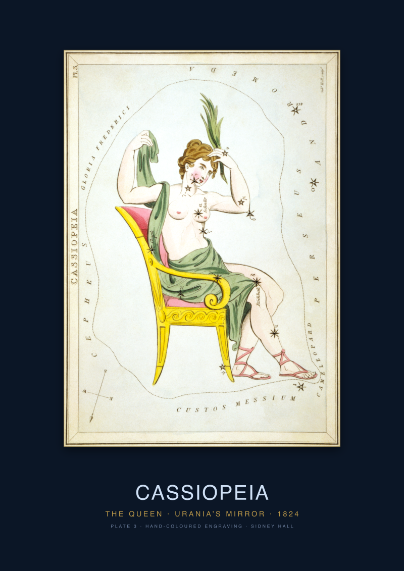 Cassiopeia, 1824